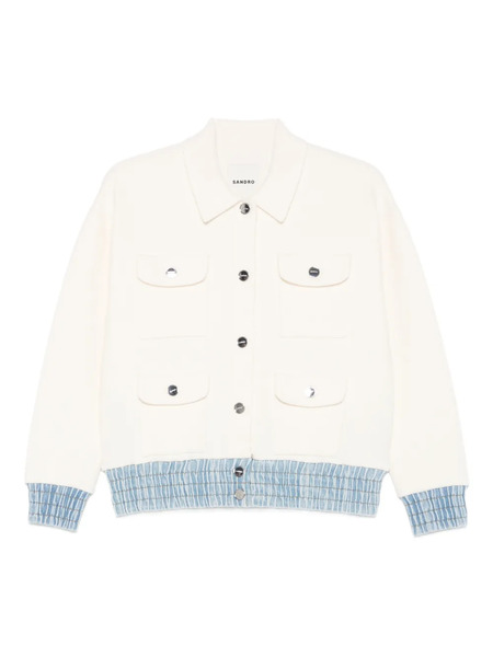 Sandro Long-sleeve Cardigan - Neutrals 
