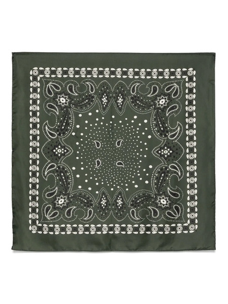  Sandro Paisley-print Scarf - Green 