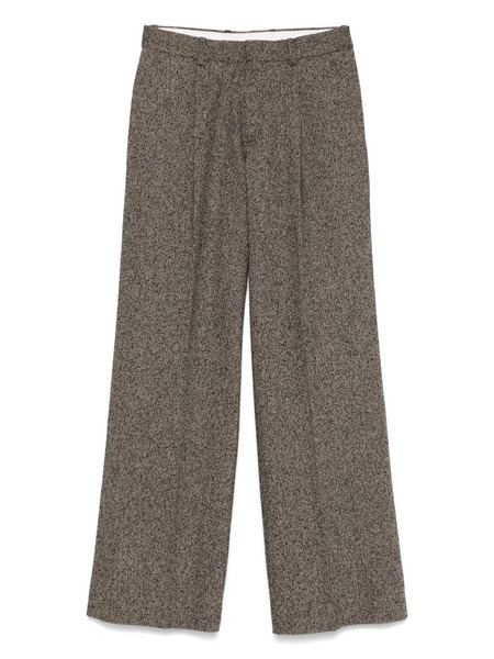  Sandro Pleat-detailed Trousers - Brown 