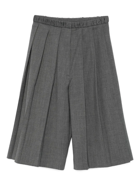  Sandro Pleated Long Shorts - Grey 