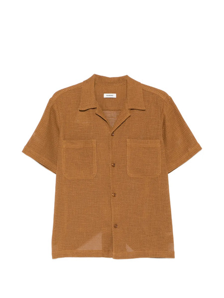  Sandro Pocket Short-sleeve Shirt - Brown 