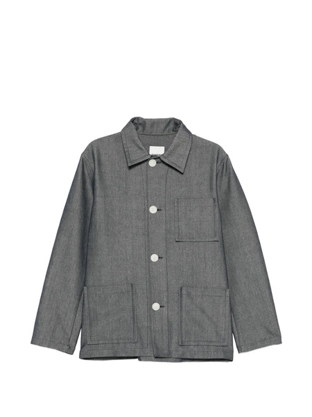  Sandro Pocketed Shirt Jacket - Grey 