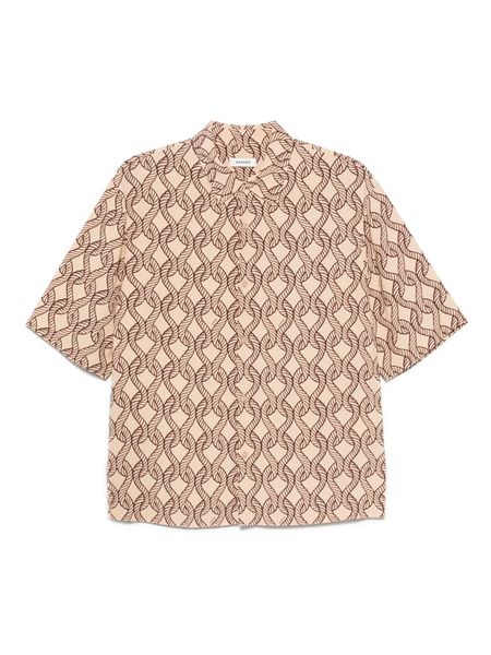  Sandro Printed Shirt - Neutrals 