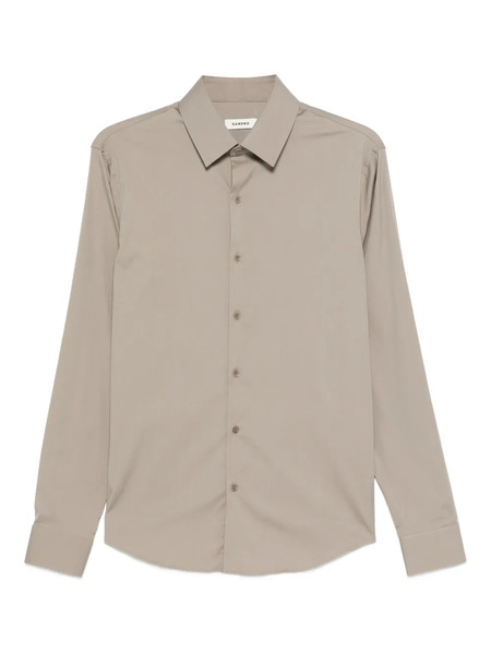  Sandro Seamless Buttoned Shirt - Grey 