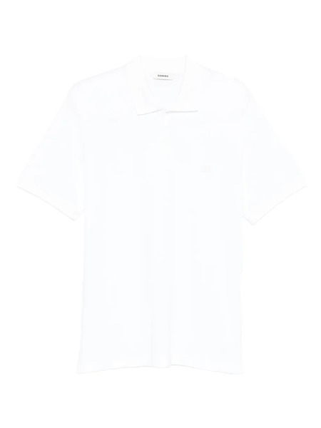  Sandro Short-sleeve Polo Shirt - White 