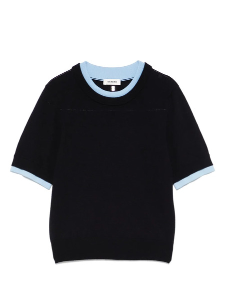  Sandro Short-sleeve T-shirt - Blue 