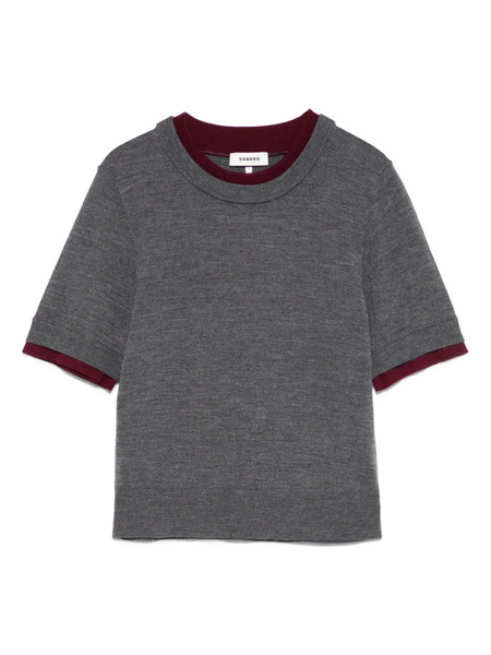  Sandro Short-sleeve T-shirt - Grey 