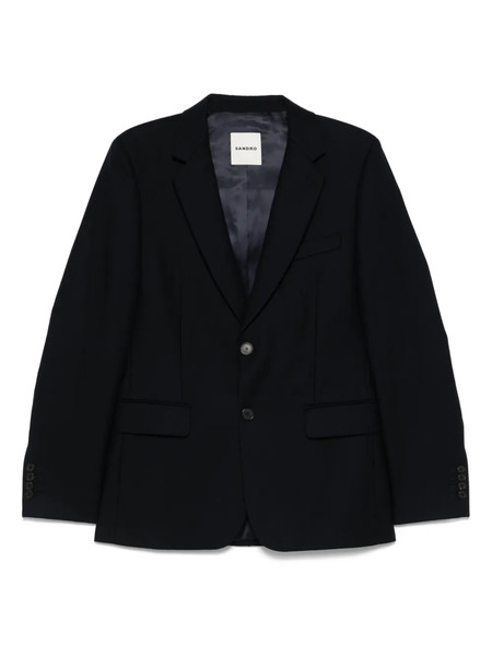  Sandro Single-breasted Blazer - Blue 