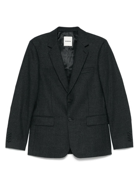  Sandro Single-breasted Blazer - Grey 