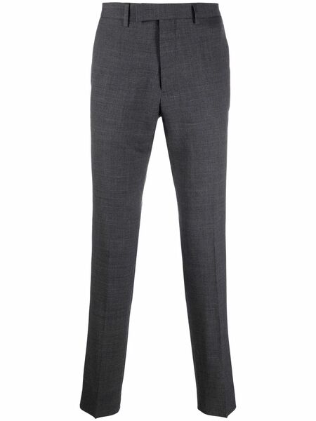  Sandro Straight-leg Tailored Wool Trousers - Grey 