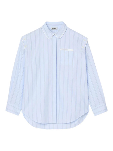  Sandro Striped Shirt - Blue 