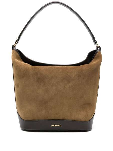  Sandro Tangoso Bucket Bag - Neutrals 