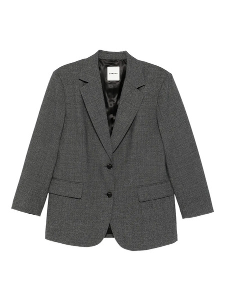  Sandro Two-button Wool Blazer - Grey 