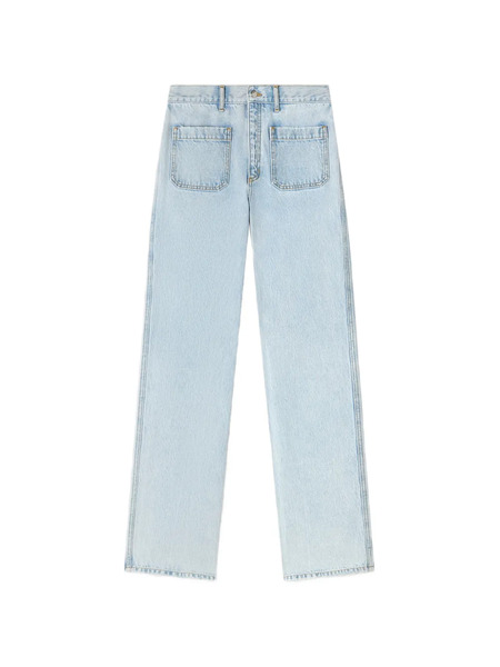  Sandro Wide-leg Jeans - Blue 