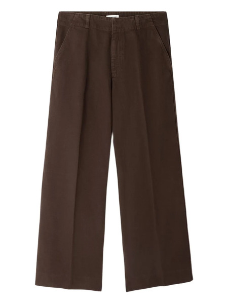  Sandro Wide-leg Jeans - Brown 