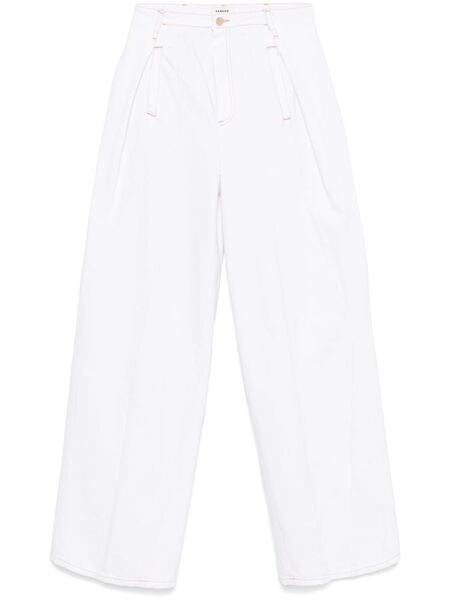  Sandro Wide-leg Jeans - White 