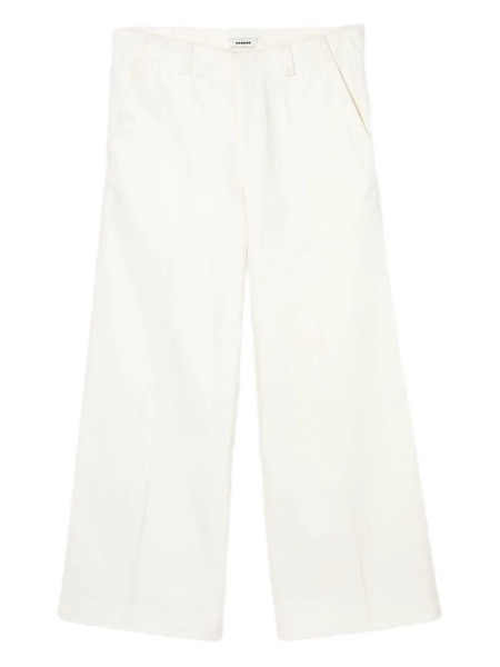  Sandro Wide-leg Trousers - White 
