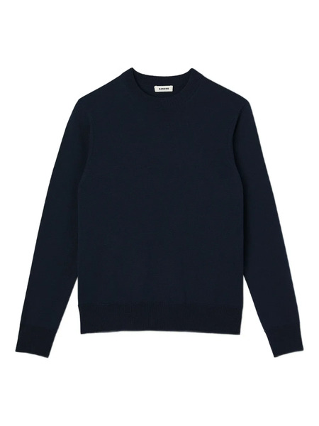  Sandro Wool Crew-neck Sweater - Blue 