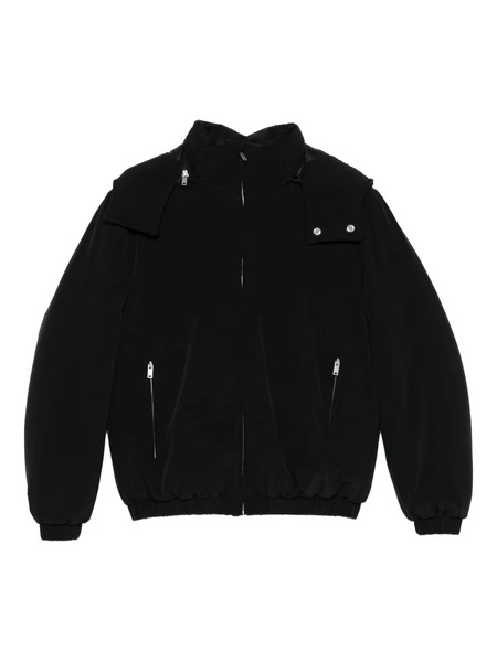  Sandro Zip-fastening Hooded Jacket - Black 
