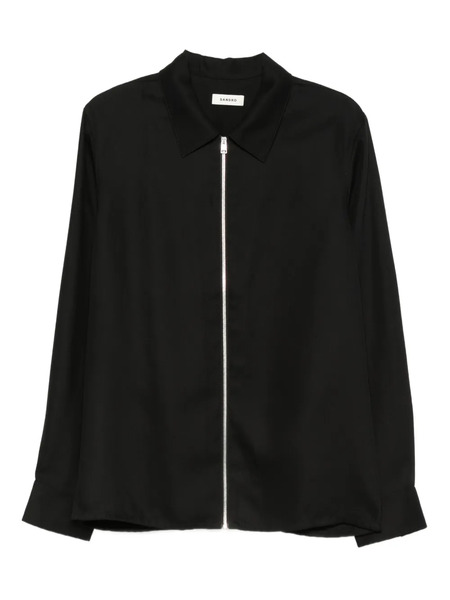 Sandro Zip-fastening Shirt - Black 