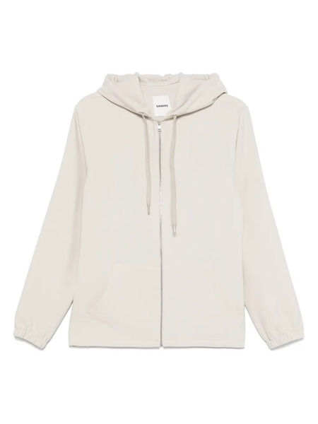  Sandro Zip-up Hoodie - Neutrals 