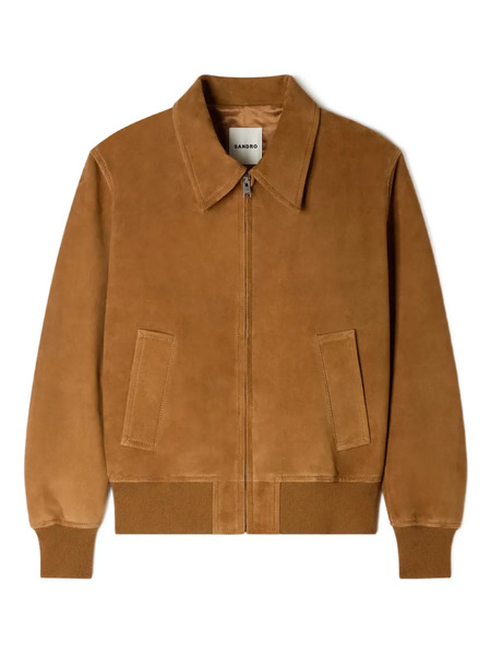  Sandro Zip-up Jacket - Brown 