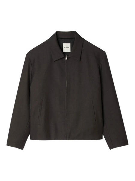  Sandro Zip-up Jacket - Grey 