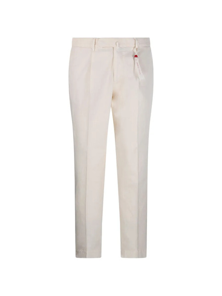  Santaniello Belt-loop Trousers - Neutrals 