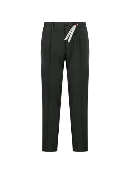  Santaniello Pleated Trousers - Grey 