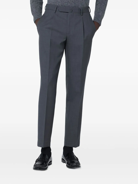  Santaniello Pressed-crease Trousers - Grey 