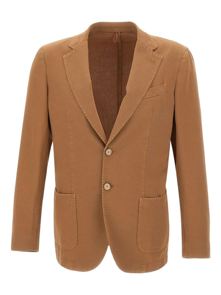  Santaniello Single-breasted Blazer - Brown 