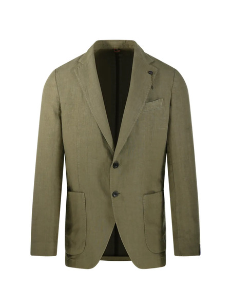  Santaniello Single-breasted Blazer - Green 