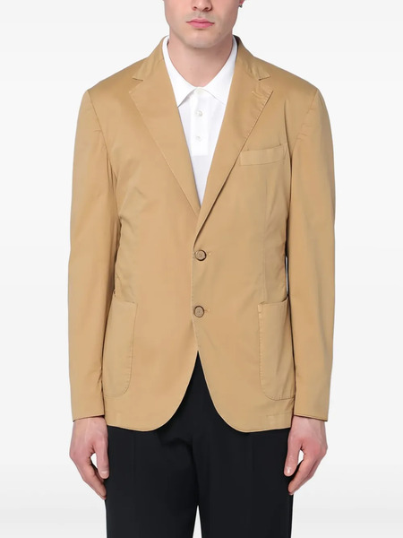  Santaniello Single-breasted Blazer - Neutrals 