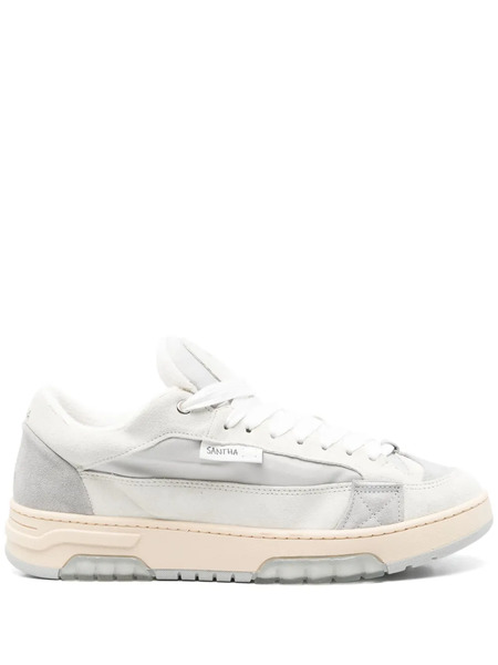  Santha Panelled Sneakers - Grey 