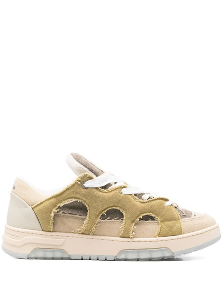  Santha Triple-canvas Sneakers - Neutrals 