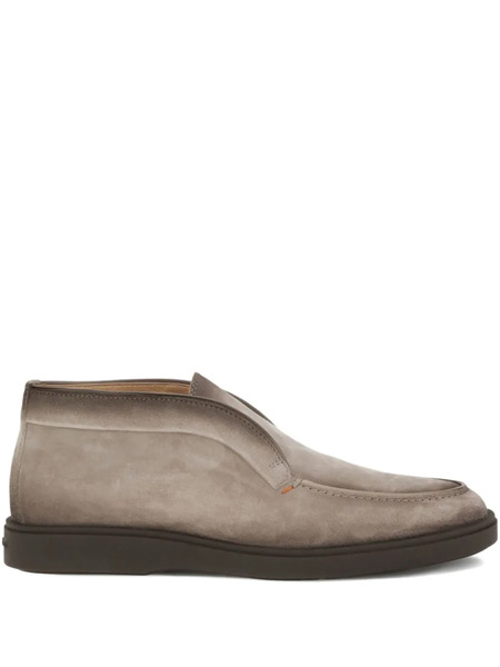  Santoni Ankle Loafers - Neutrals 