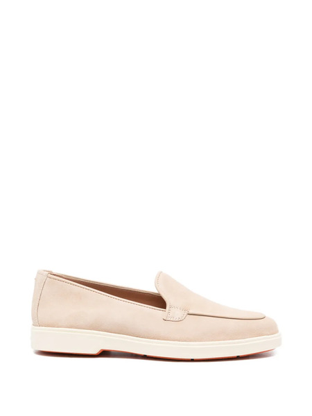  Santoni Debora Slip-on Loafers - Neutrals 
