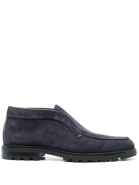  Santoni Detroit Rock Boots - Blue 