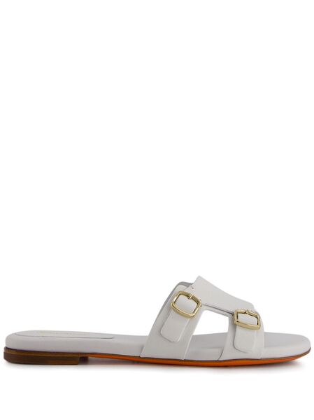  Santoni Didi Slides - White 