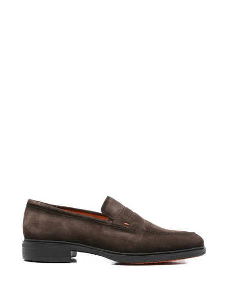  Santoni Easy Loafers - Brown 