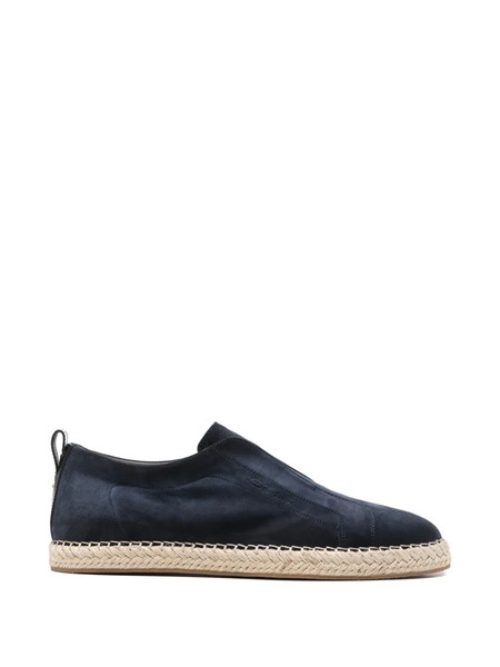  Santoni Espadrille Flat Shoes - Blue 