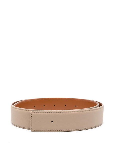  Santoni Leather Belt - Neutrals 