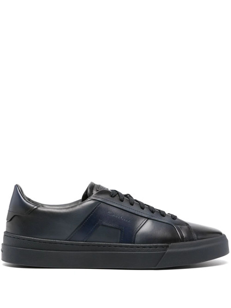  Santoni Logo-debossed Sneakers - Blue 