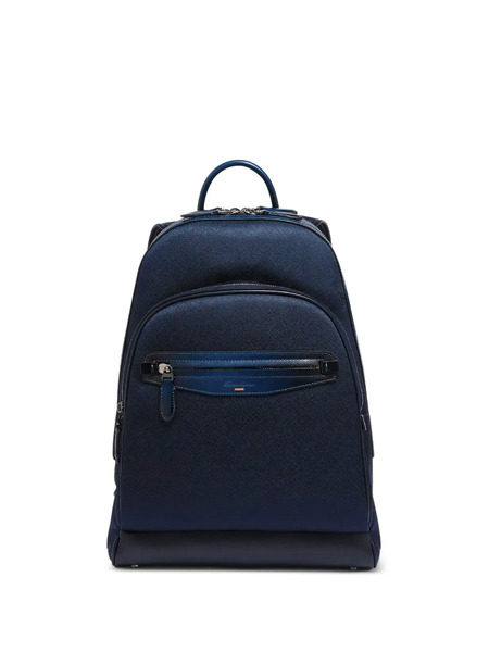  Santoni Logo-engraved Backpack - Blue 