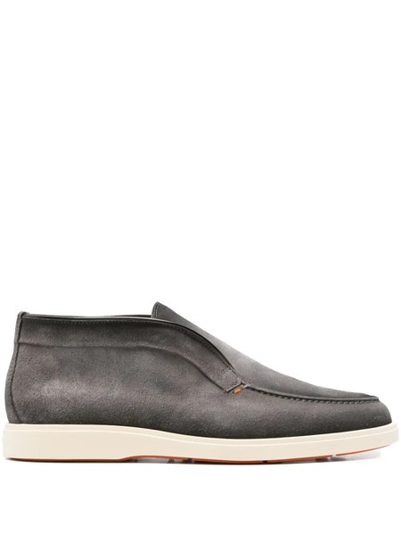 Santoni Slip-on Boots - Grey 