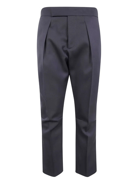  Sapio Button Gabardine Trousers - Black 