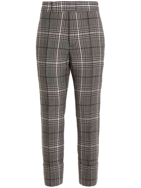  Sapio Checked Trousers - Black 