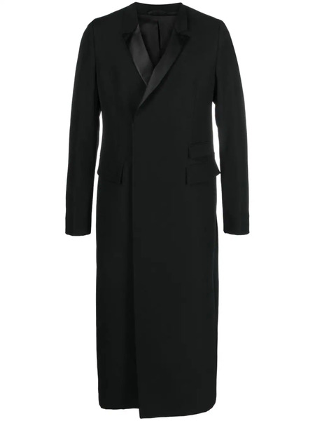  Sapio Double-breasted Wool Midi Coat - Black 