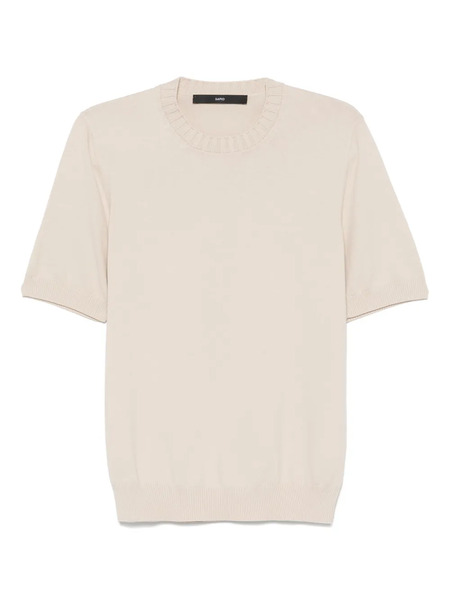  Sapio Fine-knit T-shirt - Neutrals 
