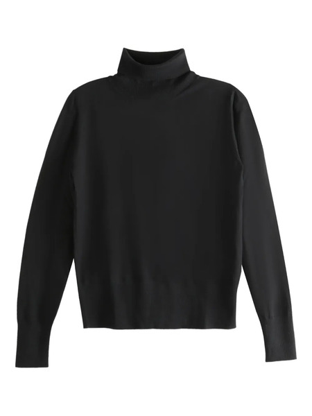  Sapio N 11 Wish Ribbed Hem Jumper - Black 